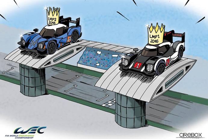 Champions on top of the WEC world!