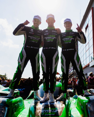 Imola - the backyard for @forestierracing_by_panis The French team converted pole position into a th