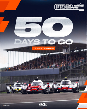 UK fans - the clock is ticking. 50 days until the Goodyear #4HSilverstone. 👊 Join us for another mil