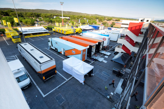 Set Up Begins at Circuit Paul Ricard