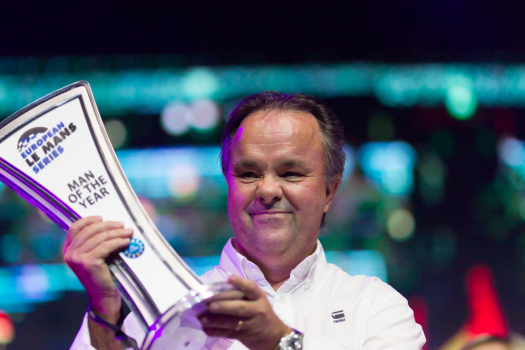 Benoit Morand awarded man of the year in 2014 ELMS