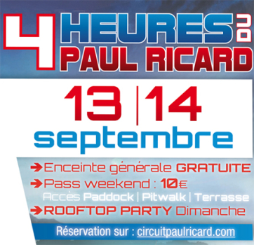 This week-end : ELMS 4th round at the Paul Ricard circuit