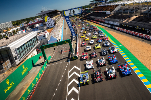 Family portrait of the 2019 24 Hours of Le Mans