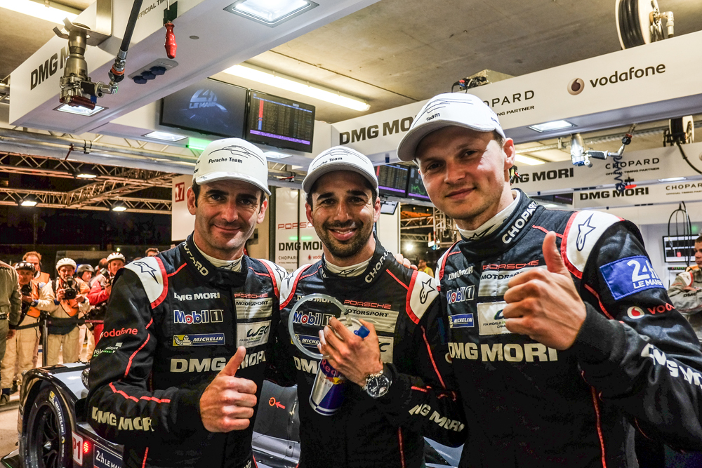 Records broken at the Circuit des 24 Heures.  Porsche shows its hand!