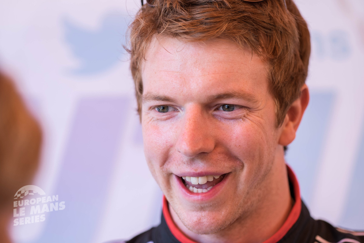 We met with Oliver Turvey JOTA Sport at scrutineering