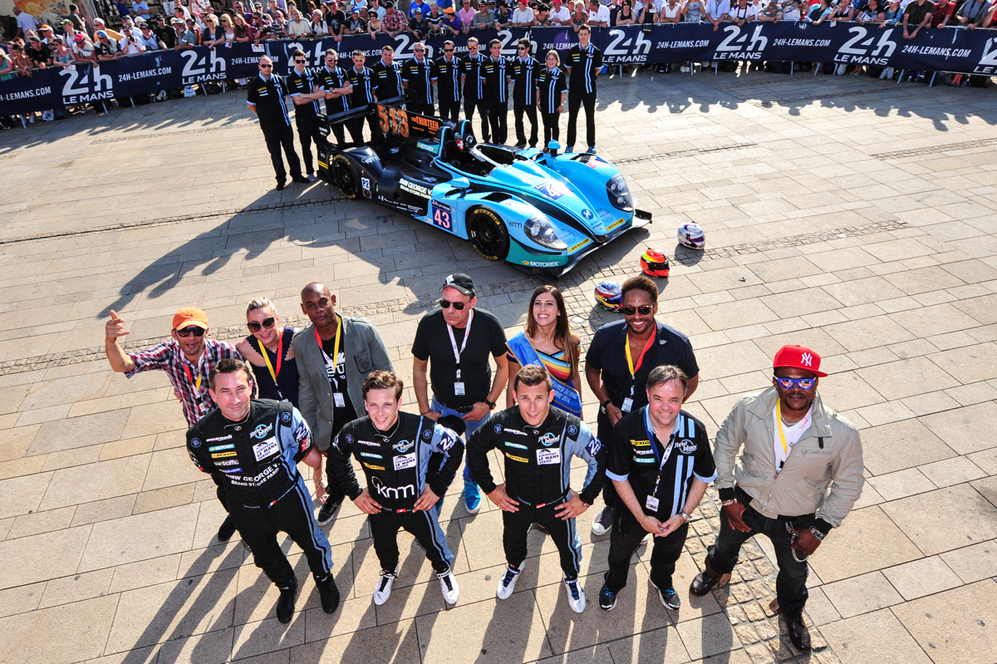 The actors of the “Five Thirteen” movie are coming back to support Newblood by Morand Racing