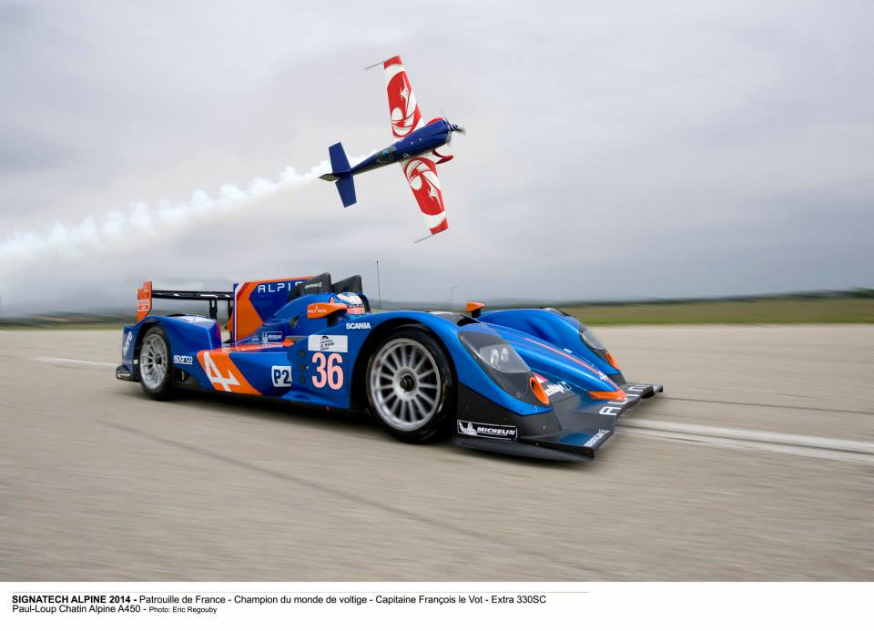 The Alpine A450 and the Patrouille de France