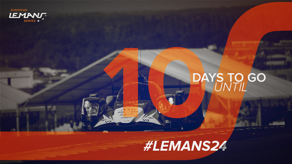 24 Hours of Le Mans: D-10