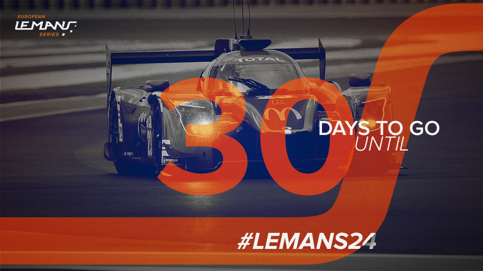 24 Heures du Mans: J-30
