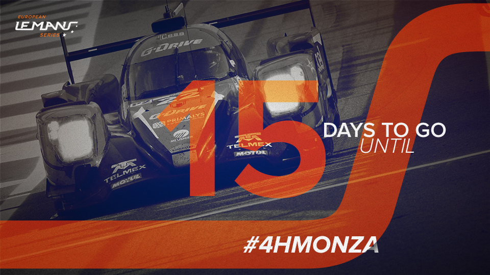 J-15 avant les 4 Heures de Monza