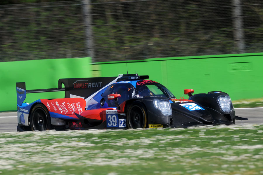 Graff set the fastest time during the last session in Monza