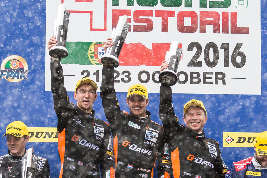 Championships Claimed by G-Drive and Aston Martin Racing in Drama Filled Race in Portugal