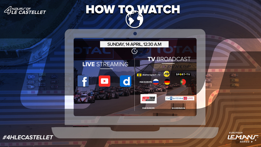 Increased TV Coverage for 4 Hours of Le Castellet