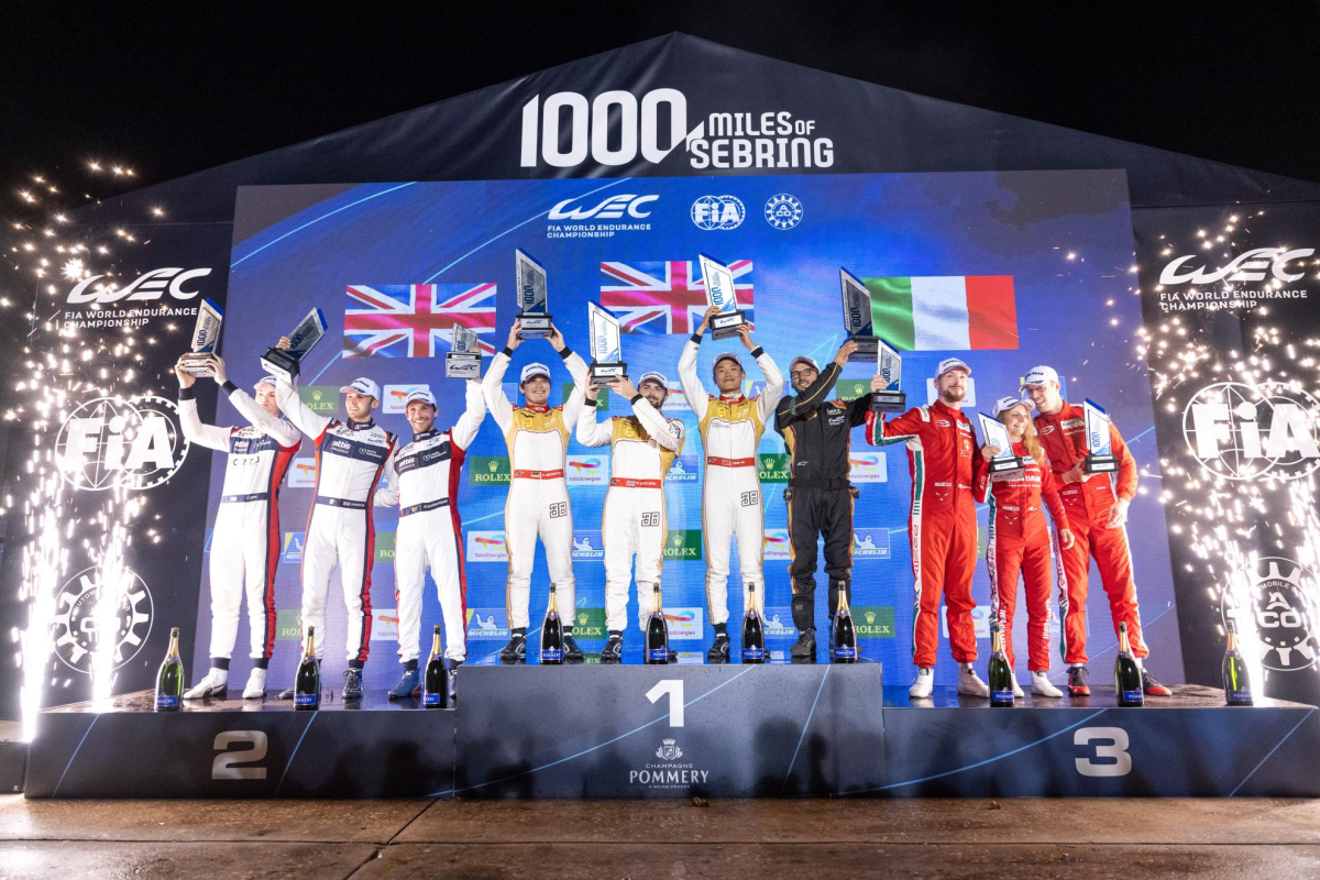 Good Weekend for ELMS Drivers in WEC Opener at Sebring