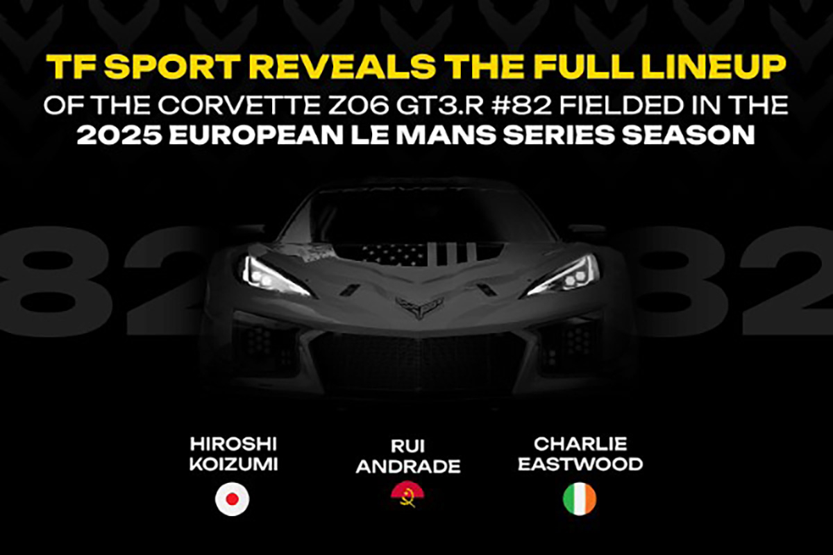 TF SPORT Reveals the Full Lineup of the #82 Corvette Z06 GT3.R