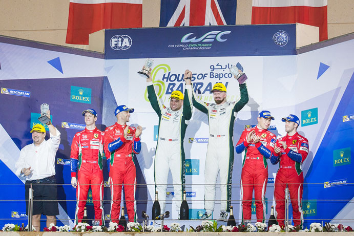 Ferrari remporte le Trophée des Constructeurs GT; Aston Martin décroche le titre en LMGTE Pro