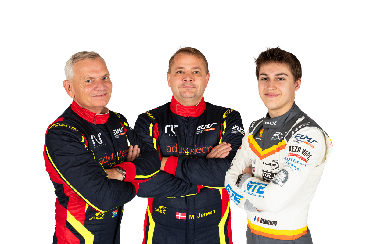 TEAM NEWS: RLR MSport, Jensen, Adcock and Henrion form Champion team-driver combination for ELMS title defence