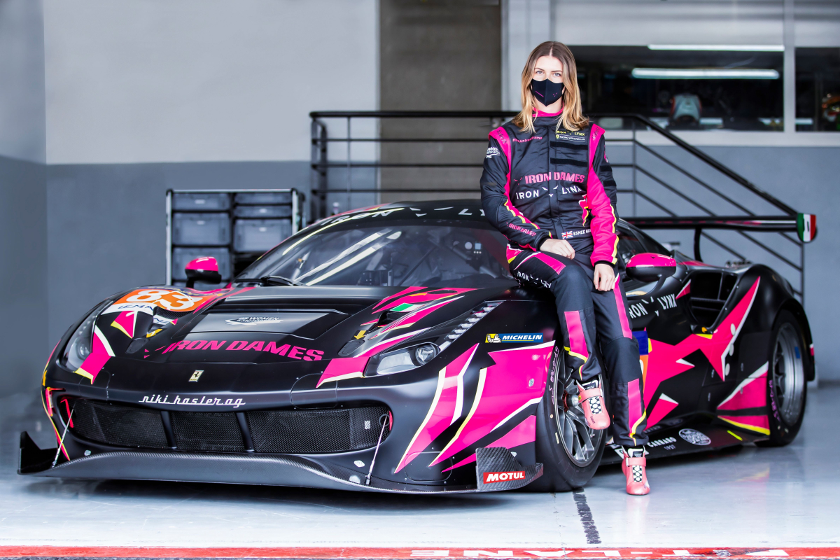 Esmee Hawkey joins the Iron Dames for the 2021 season
