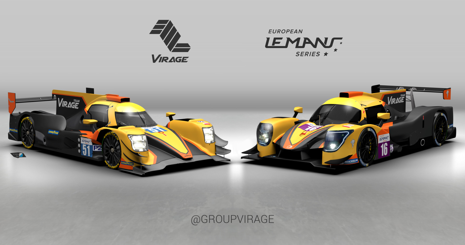 Team Virage signs up one LMP2 and one LMP3 in the 2022 ELMS