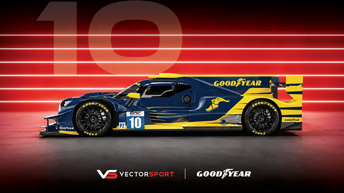 Vector Sport announce Goodyear Livery for the Goodyear 4 Hours of Silverstone