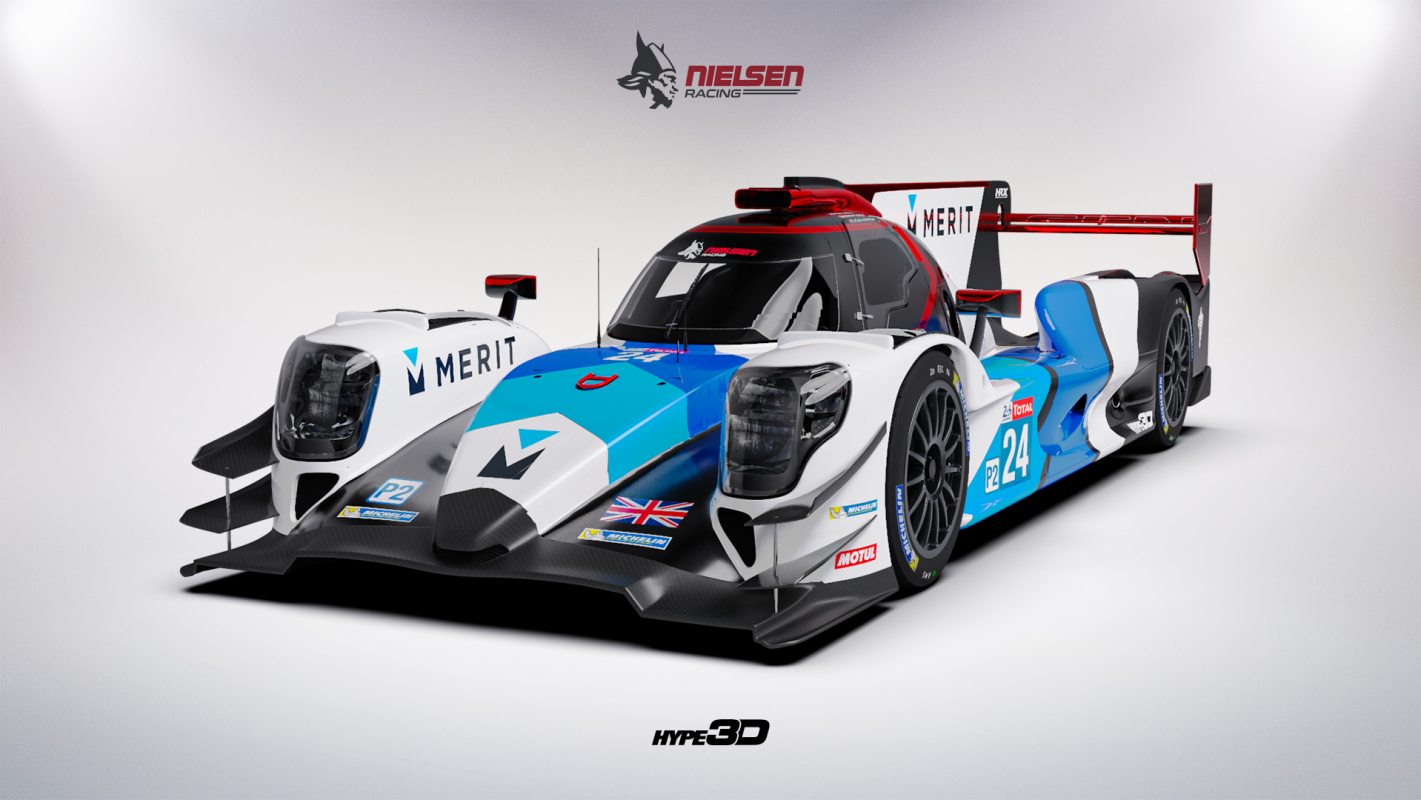Nielsen Racing unveils its livery for the 24 Hours of Le Mans