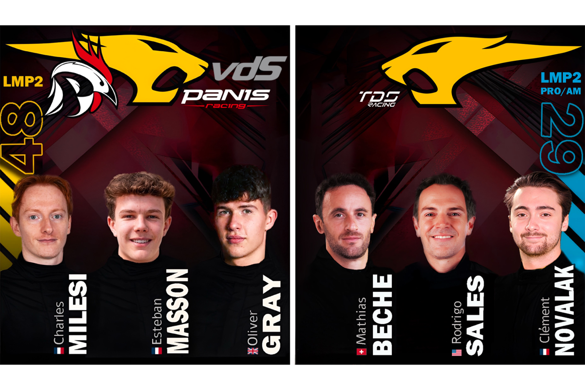 TEAM NEWS: The ‘Felines’ team unveils its two lineups in ELMS