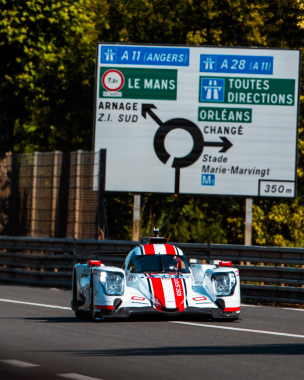 France’s most famous public road? Welcome to Le Mans. ❤️ #ELMS #LeMans24 #WEC