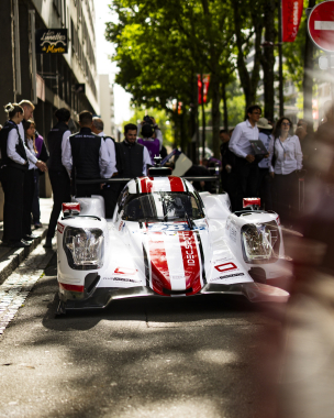 Our ELMS cars made it to Le Mans. ✨ Le Pesage, the traditional scrutineering process for the @24heur
