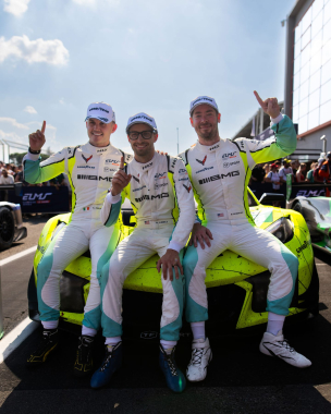 Two wins in a row at Imola. 🇮🇹 The American icon has found its happy place. TF Sport claimed a secon