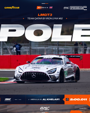 Team Qatar by Iron Lynx dominate LMGT3 qualifying! 👏🔥 @aaalkhelaifi delivered a mega lap to put the 