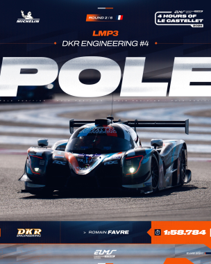 Unreal! Stealing the LMP3 pole at the death! @romainfavre_ bags it at the last gasp! @dkrengineering