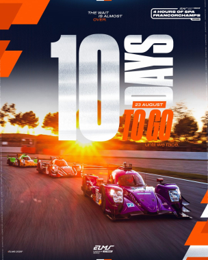Just 10 days to go until we return to @circuit_spa_francorchamps! 🇧🇪 The countdown is officially on.