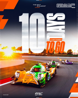 10 Days until we’re back at Silverstone! 🇬🇧🔥 The countdown is on for three days filled with epic rac