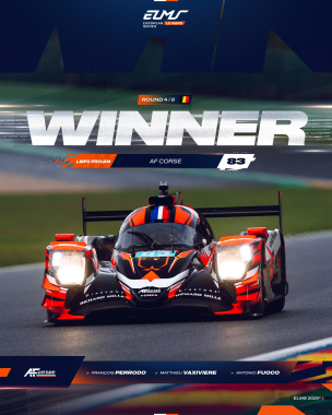 Your #4HSpa LMP2 Pro/Am winners are... @afcorse_official 🤩🙌 The #83 started from P10 in class before