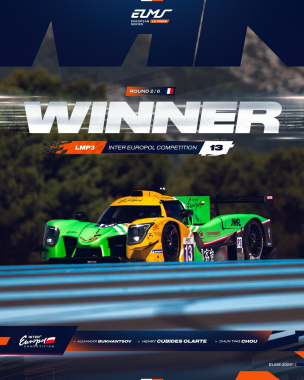 Taking the first race win of the season in the #ELMS InterEuropol Competition deliver a brilliant dr