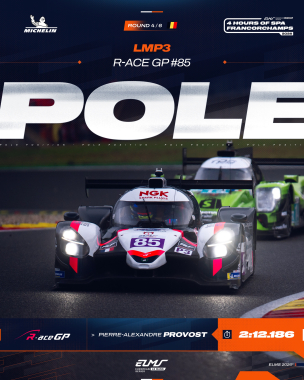 @r.ace.gp top the timing sheet in LMP3 Qualifying for the second time this season!⏱️🔥 An impressive 