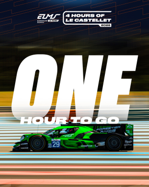 Final Countdown is ON! Just one hour of the #ELMS race remains Who are you cheering on to the flag? 