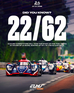 That’s more than one tier of the full grid. #ELMS teams are here to shine. 👊 Who’s ready to see them