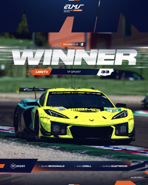 Taking the Imola win in the LMGT3 class and moving them into the championship lead - #33 @tf_sport c