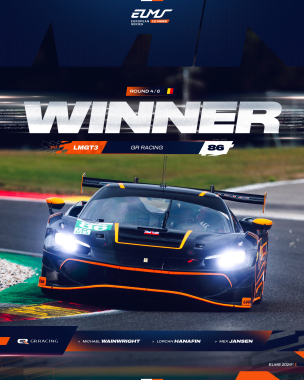 History made for @grracinguk! 😮‍💨 The #86 takes the LMGT3 victory at the #4HSpa to secure the team’s