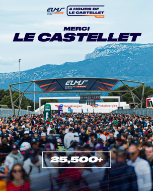 Merci Beaucoup Le Castellet 💙🤍❤️ Over 25,500 of you joined us for the south coast showdown 🙌 That’s 