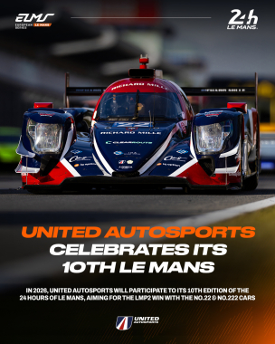 10 years at Le Mans and still climbing higher. 👊 @unitedautosports has gone from Le Mans debutants i
