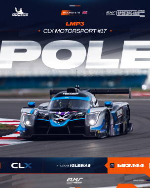 CLX Motorsport tops the timing sheets in LMP3! 🔛🔝 With a lap time of 1:53.144, @louis__iglesias puts