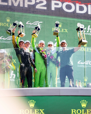 All the emotions on the podium of the world's greatest endurance race. 🥺🏆 After an intense 24-hour b