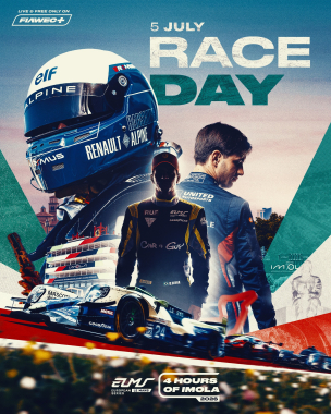 Race Day. 🇮🇹 Round 3 of the #ELMS is GO at Imola! Buckle up and tune in at 1:00 PM local time on FIA