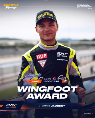 The @goodyearracing Wingfoot Award for #4HLeCastellet. 🏆 Giving you guys - the #ELMS fans the chance