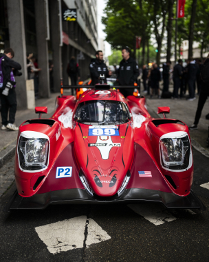 Welcome to Le Mans, Rockie the Pegasus. 🪽 The latest creation from @aoracingusa by @tf_sport is read