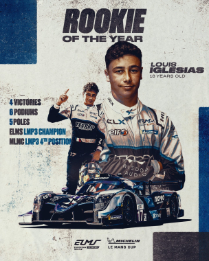 Future is bright. The next Endurance superstar is born 👉 @louis__iglesias. Our Rookie of the Year to