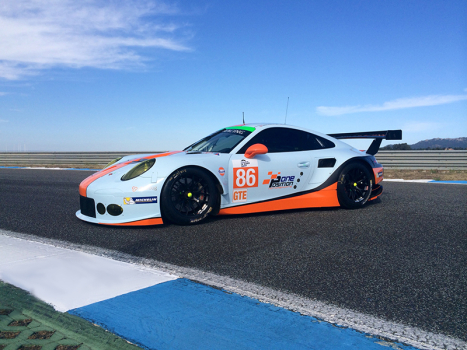 New car for Gulf Racing in ELMS