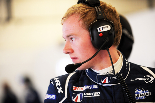 WAYNE BOYD GRADUATES TO EUROPEAN LE MANS SERIES LMP2 WITH UNITED AUTOSPORTS